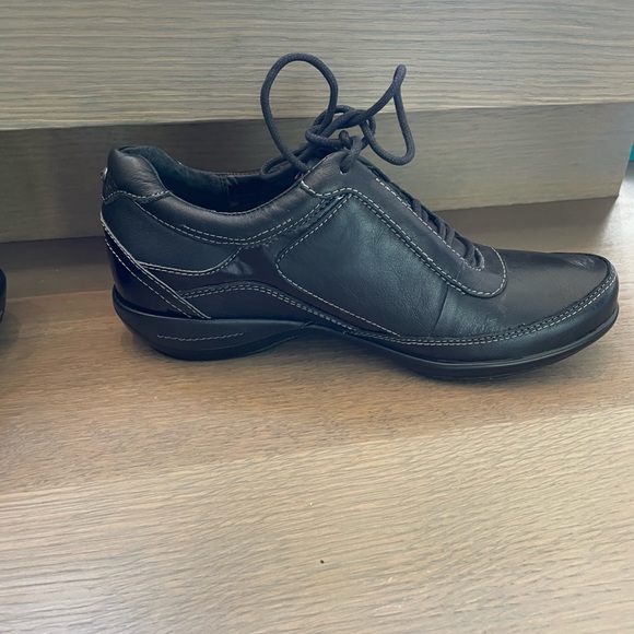 Aetrex Holly Lace Up Oxford in Wide Width in color Black **NEW IN BOX** - Picture 5 of 8